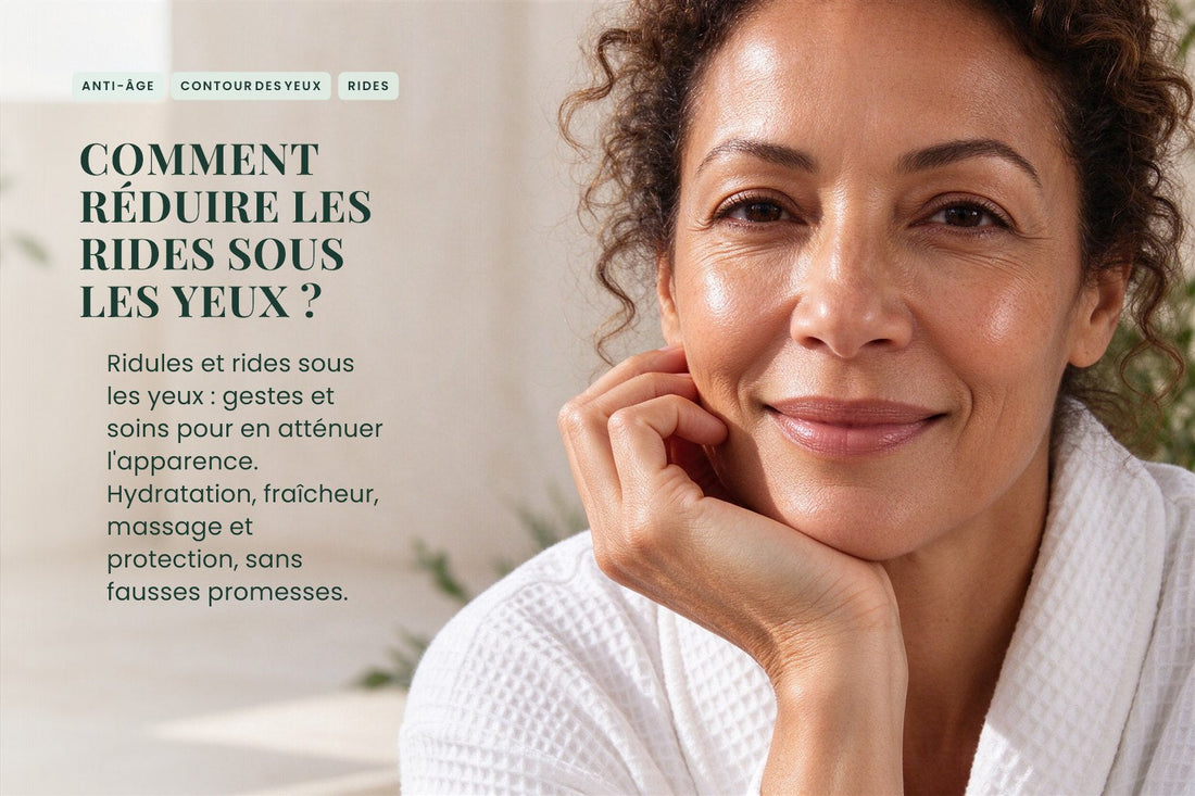 Comment réduire les rides sous les yeux ?