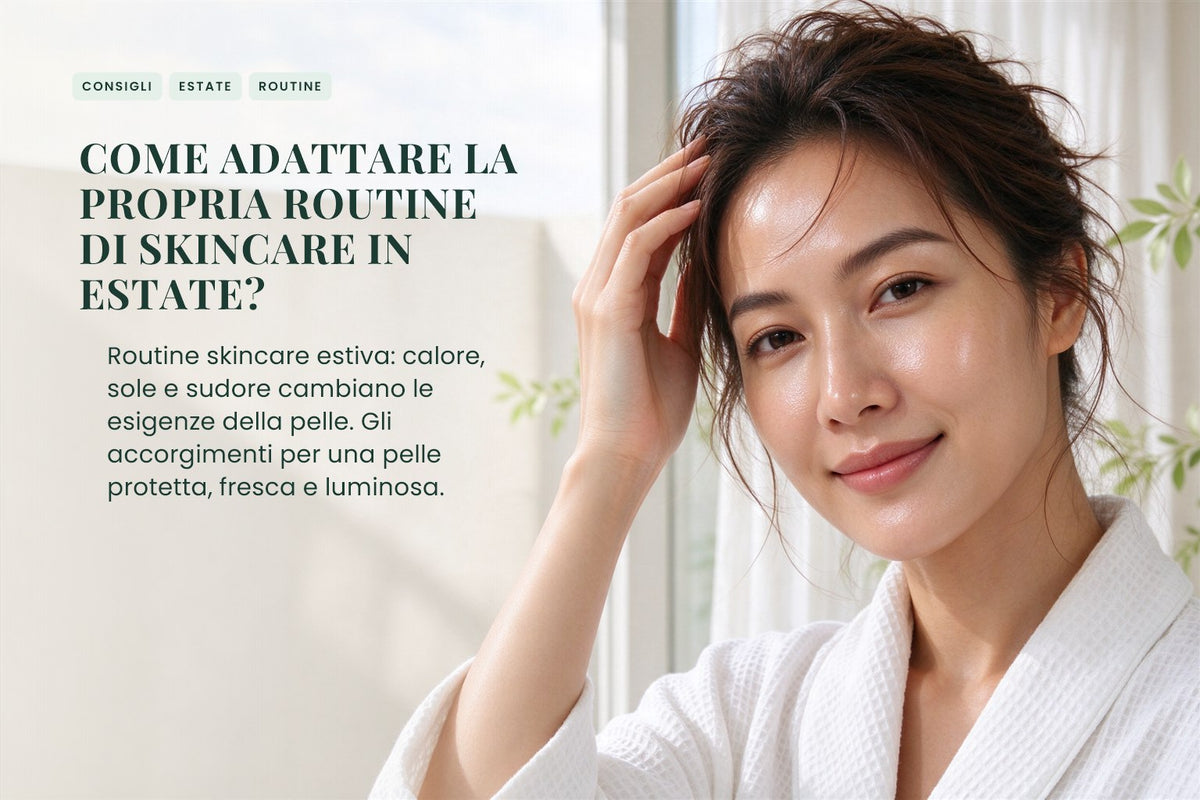 Come adattare la propria routine di skincare in estate?