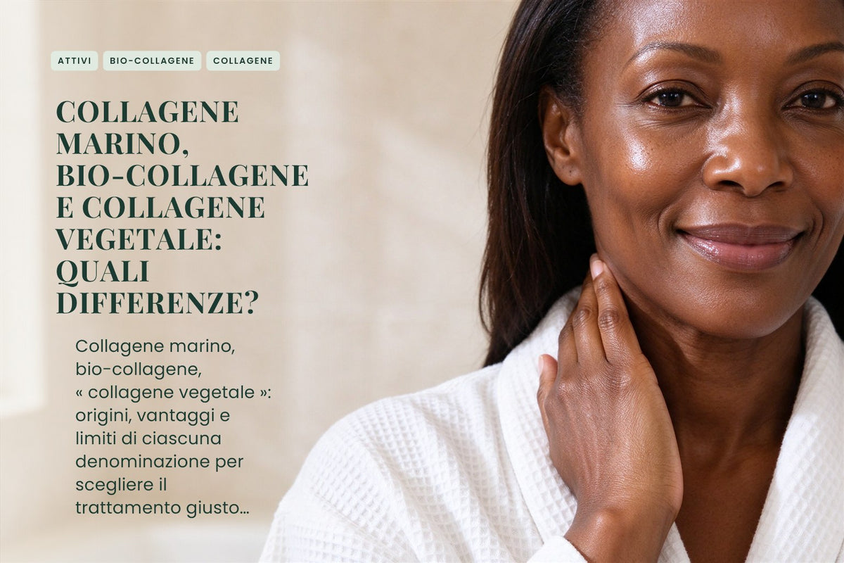 Collagene marino, bio-collagene e collagene vegetale: quali differenze?