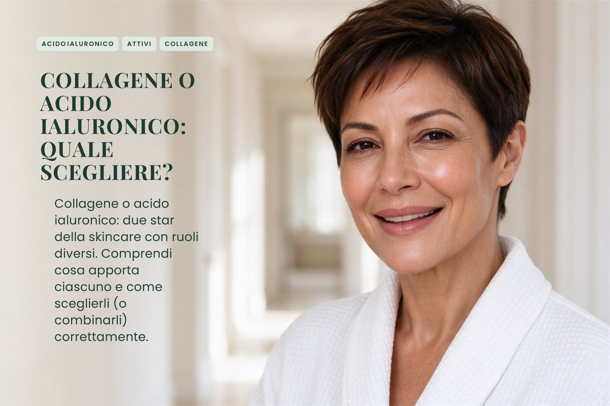 Collagene o acido ialuronico: quale scegliere?