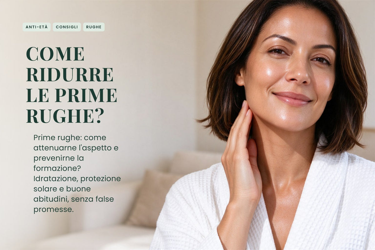 Come ridurre le prime rughe?