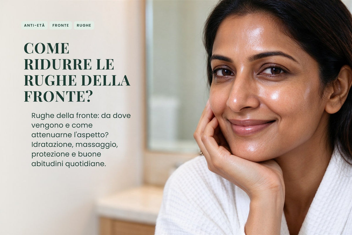 Come ridurre le rughe della fronte?