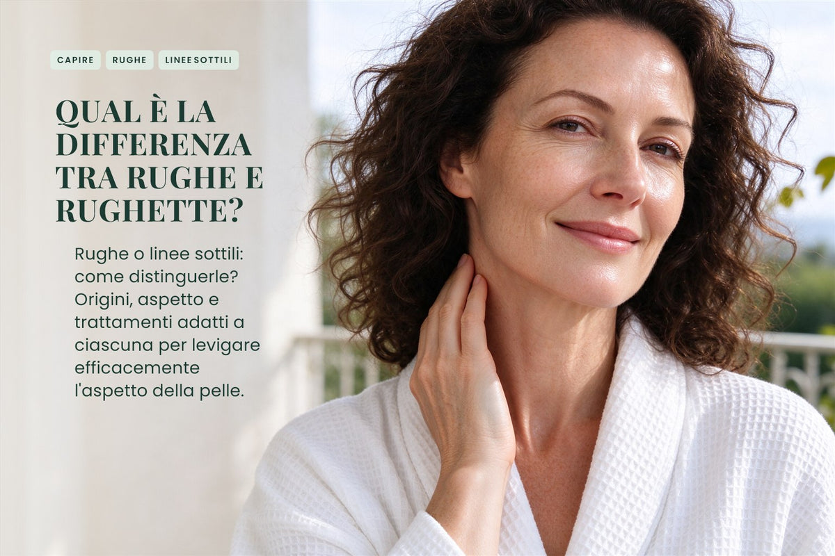 Qual è la differenza tra rughe e rughette?