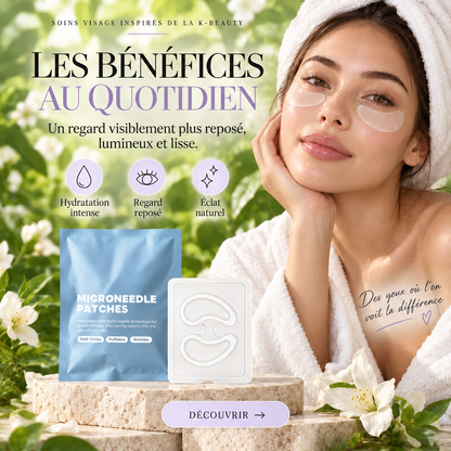Patchs hydrogel anti-cernes