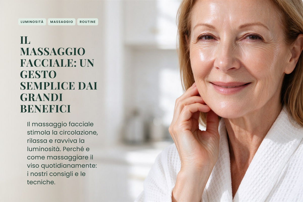 Il massaggio facciale: un gesto semplice dai grandi benefici