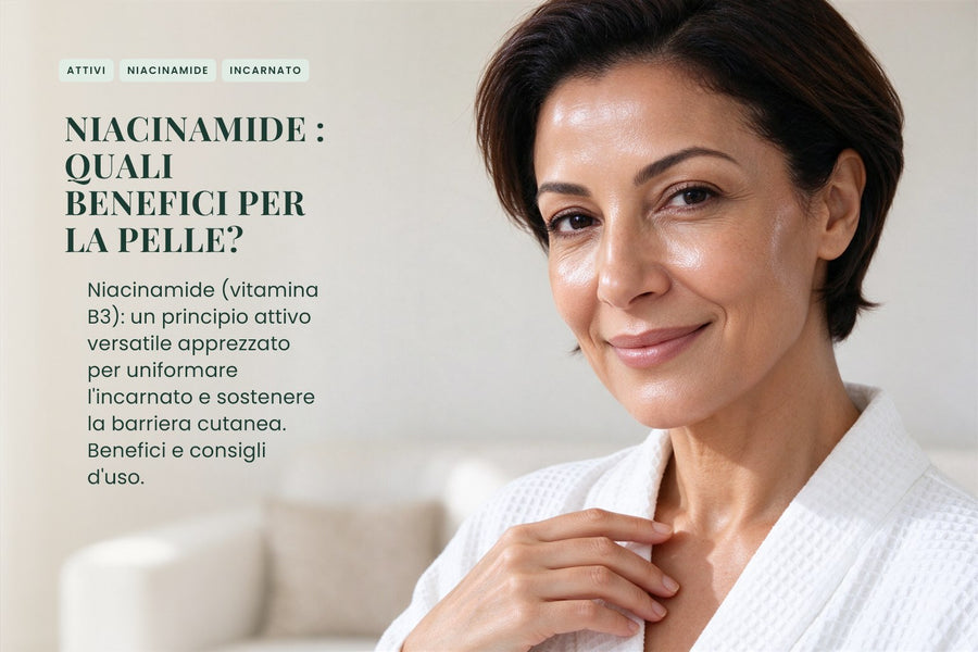 Niacinamide : quali benefici per la pelle?