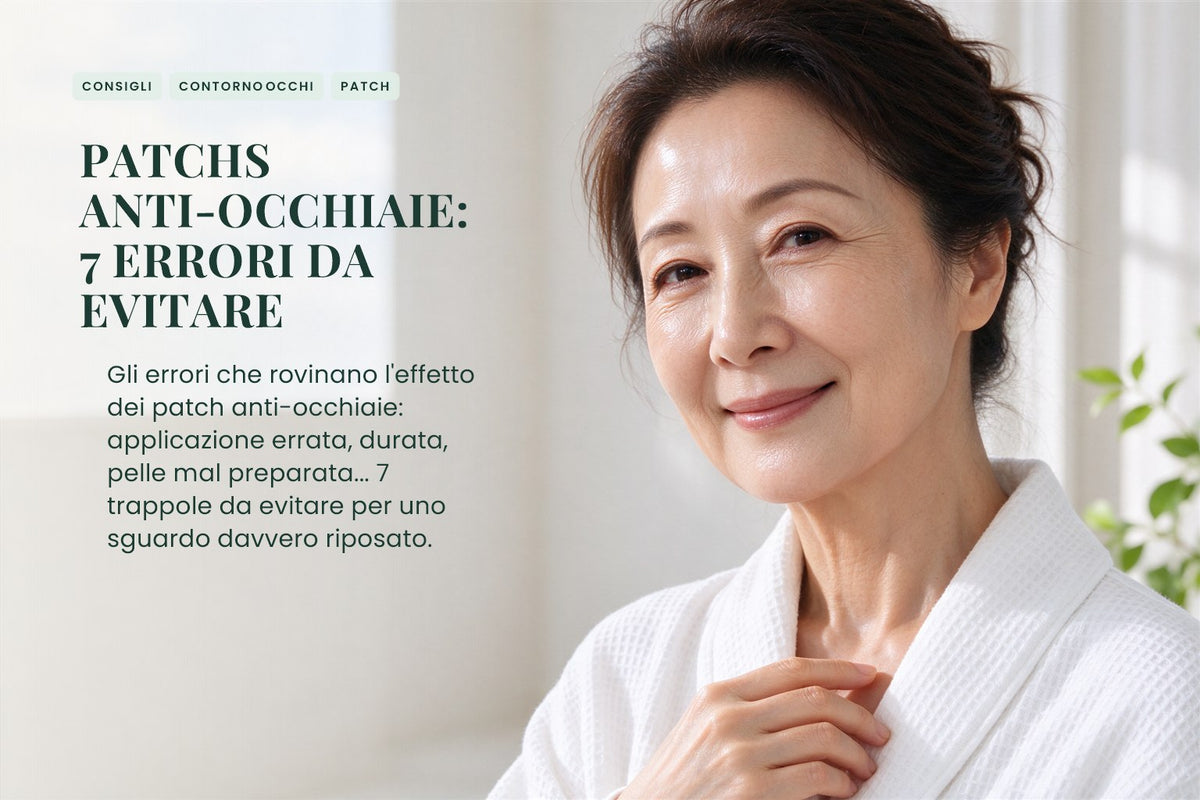 Patchs anti-occhiaie: 7 errori da evitare
