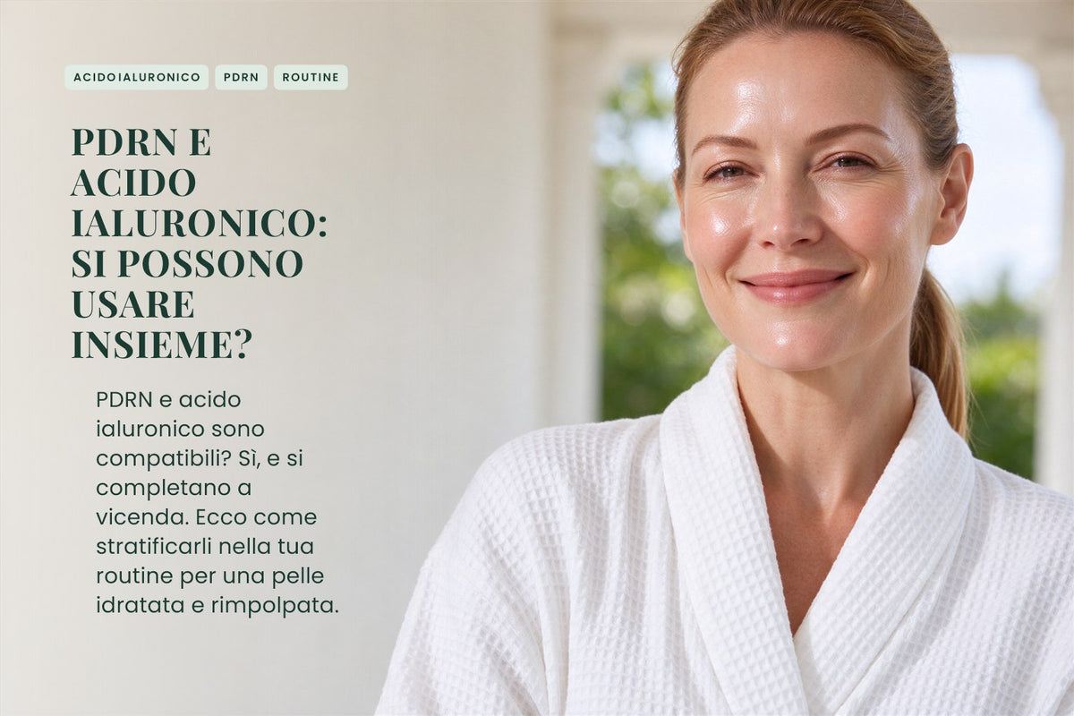 PDRN e acido ialuronico: si possono usare insieme?