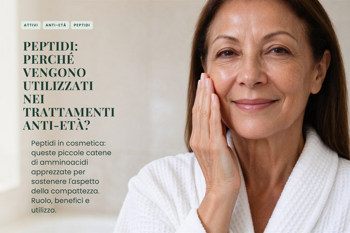 Peptidi: perché vengono utilizzati nei trattamenti anti-età?