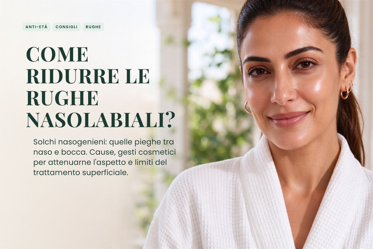 Come ridurre le rughe nasolabiali?