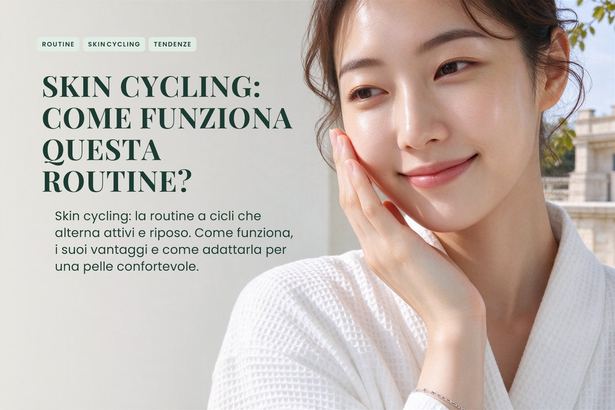 Skin cycling: come funziona questa routine?