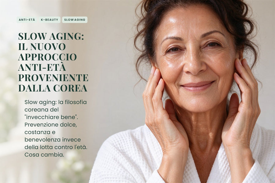 Slow aging: il nuovo approccio anti-età proveniente dalla Corea
