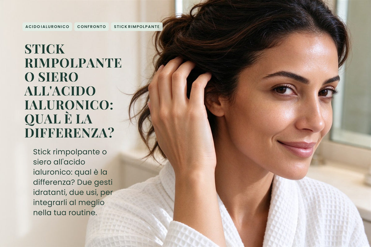 Stick rimpolpante o siero all'acido ialuronico: qual è la differenza?