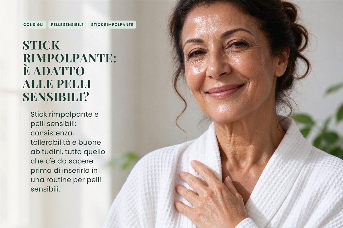 Stick rimpolpante: è adatto alle pelli sensibili?