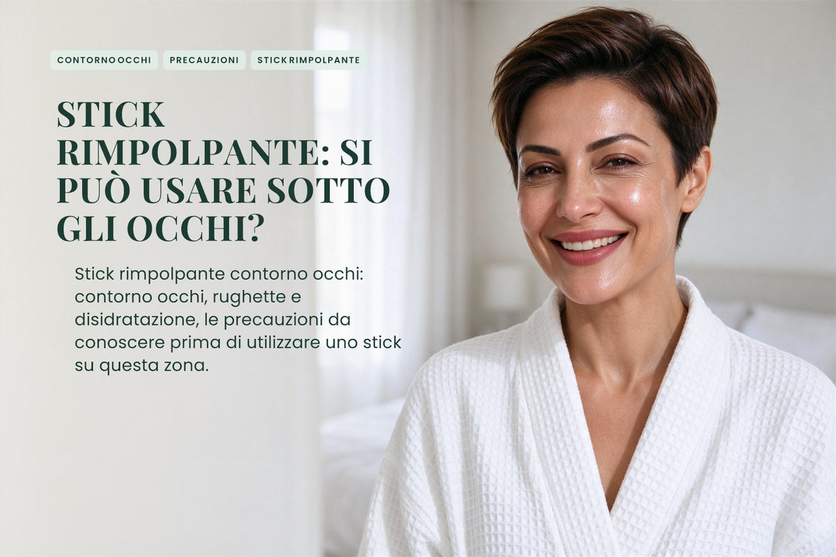 Stick rimpolpante: si può usare sotto gli occhi?