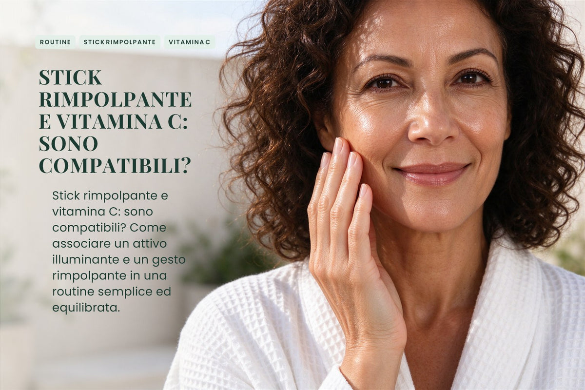 Stick rimpolpante e vitamina C: sono compatibili?