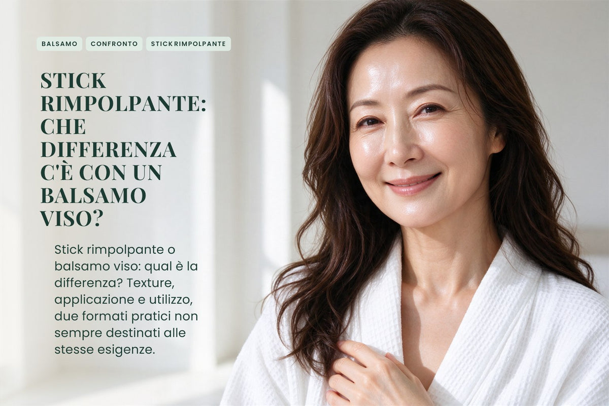 Stick rimpolpante: che differenza c'è con un balsamo viso?