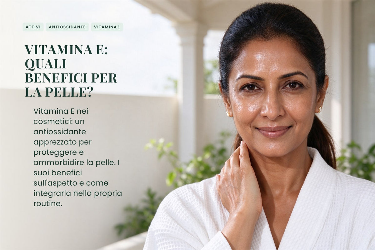 Vitamina E: quali benefici per la pelle?